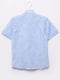 Рубашка голубая с узором | 6496893 | фото 2