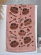 Рушник кухонний махровий світло-рожевого кольору | 6497310