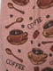 Рушник кухонний махровий світло-рожевого кольору | 6497310 | фото 3