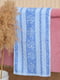 Рушник кухонний махровий блакитного кольору | 6497331