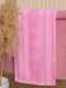 Полотенце кухонное махровое розового цвета | 6497332 | фото 2