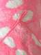 Полотенце кухонное микрофлис розового цвета | 6497374 | фото 3