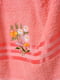 Рушник банний махровий рожевого кольору | 6497378 | фото 3