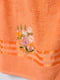 Рушник банний махровий оранжевого кольору | 6497382 | фото 3