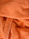 Полотенце банное махровое оранжевого цвета | 6497382 | фото 4