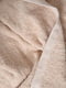 Рушник банний махровий бежевого кольору | 6497385 | фото 4