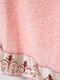 Рушник банний махровий світло-рожевого кольору | 6497387 | фото 3