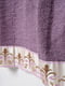 Полотенце банное махровое фиолетового цвета | 6497388 | фото 3