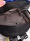Рюкзак черный с синими пайетками | 6497596 | фото 4