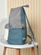 Рюкзак с рисунком темно-бирюзового цвета | 6497606 | фото 2