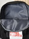 Рюкзак с рисунком черного цвета | 6497608 | фото 4