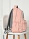 Рюкзак с рисунком светло-розового цвета | 6497610 | фото 2