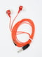 Навушники дротові червоні 2.5mm | 6497917 | фото 2