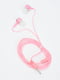 Наушники проводные розовые 2.5mm | 6497918 | фото 2