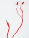 Навушники дротові червоні 3.5mm | 6497919