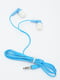 Наушники проводные голубые 3.5mm | 6497920 | фото 2