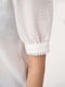 Блуза-вишиванка біла льняна | 6500089 | фото 5
