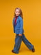 Жакет синій джинсовий | 6500104 | фото 7