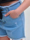 Шорти джинсові блакитні | 6500109 | фото 4