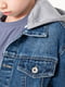 Куртка синя джинсова | 6500075 | фото 10