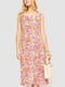 Сукня в різнокольоровий квітковий принт | 6502265 | фото 2