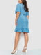 Сукня синя з принтом | 6502293 | фото 4