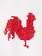 Сорочка оверсайз зі збільшеною манжетою та декоративною вишивкою "Півник". Колекція "Птахи України" | 6502674 | фото 6