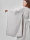 Сукня-кімоно з льону в японському стилі з вишивкою. Колекція "Колоски" | 6502685 | фото 6