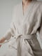 Костюм-кімоно зі штанами вільного фасону з льону жіночій "Еко" | 6502694 | фото 8