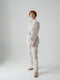 Костюм-кімоно зі штанами вільного фасону з льону жіночій "Еко" | 6502694 | фото 4