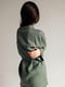 Костюм-кімоно зі штанами вільного фасону з льону жіночій "Папороть" | 6502696 | фото 8