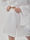 Костюм з льону вільного фасону - сорочка з шортами та штанами "Молоко". Колекція "Карпати" | 6502713 | фото 7