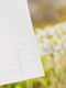 Серветки столові з льону з машинною вишивкою "Білотка альпійська". Колекція "Квіт" | 6502759 | фото 7