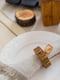 Серветки столові з льону з бахрамою "Еко" | 6502779 | фото 3