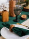 Серветки столові з льону з бахрамою "Луг" | 6502780 | фото 3