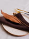 Серветки столові з льону класичні "Шоколад" | 6502785 | фото 4