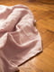 Комплект однотонної постільної білизни з льону у блідо-рожевому кольорі "Пильна троянда" | 6502815 | фото 6