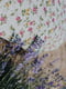 Скатертина з льону у квітковий принт. Колекція "Прованс" 140*190 | 6502840 | фото 4