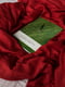 Комплект однотонної постільної білизни з льону у червоному кольорі "Поле маків" | 6502844 | фото 7