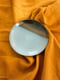 Скатертина з льону у помаранчевому кольорі "Шафран" 140*190 | 6502859 | фото 5