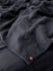 Комплект однотонної постільної білизни з льону у темно-сірому кольорі "Графіт" | 6502861 | фото 6