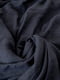 Комплект однотонної постільної білизни з льону у темно-сірому кольорі "Графіт" | 6502861 | фото 7