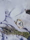 Комплект постільної білизни з льону з мереживом двокольорова "Марсель" Колекція "Прованс" | 6502868 | фото 7
