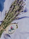 Комплект постільної білизни з льону з мереживом двокольорова "Марсель" Колекція "Прованс" | 6502868 | фото 6