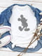 Футболка белая Interference Mickey | 6505277