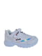 Кросівки білі з лого | 6503257
