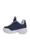 Кроссовки синие кожаные | 6503270 | фото 2