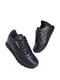 Кроссовки черные кожаные | 6503334