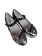 Туфлі чорно-стального кольору | 6503663 | фото 4