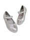 Туфли бело-серебристые | 6503664 | фото 3